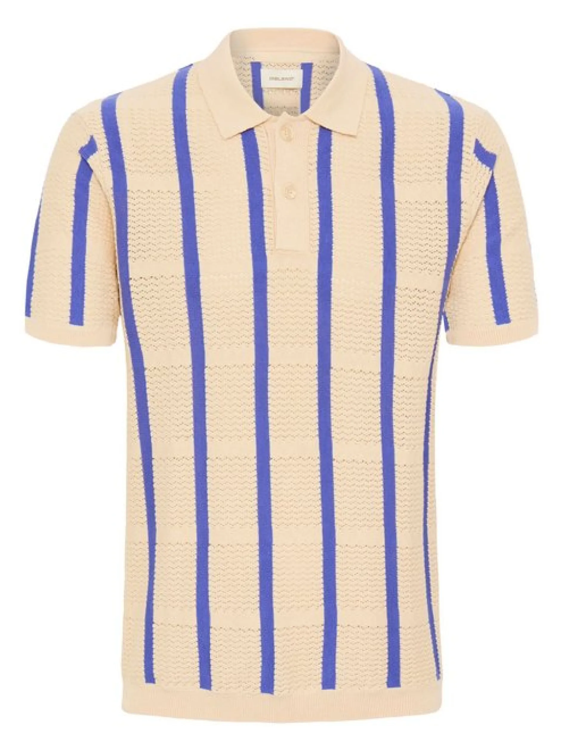 BLEND Herren Poloshirt - BHDarin Striped in sand lila