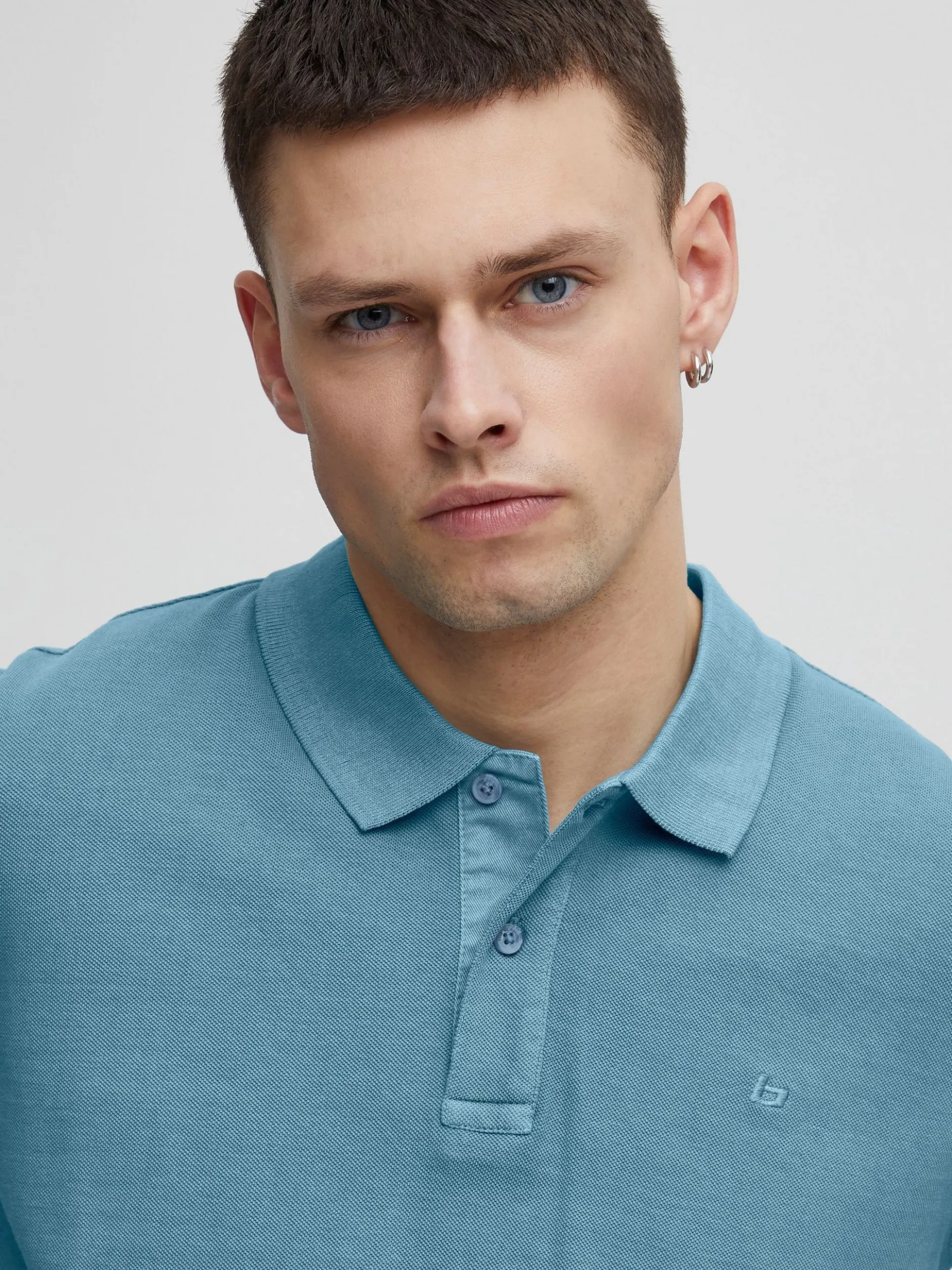 BLEND Herren Poloshirt - BHEdington in blau