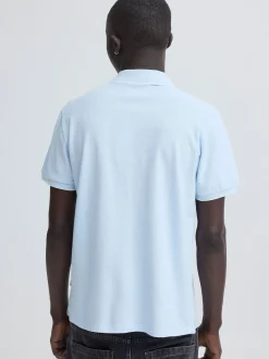 BLEND Herren Poloshirt - BHEdin in hellblau