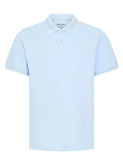 BLEND Herren Poloshirt - BHEdin in hellblau