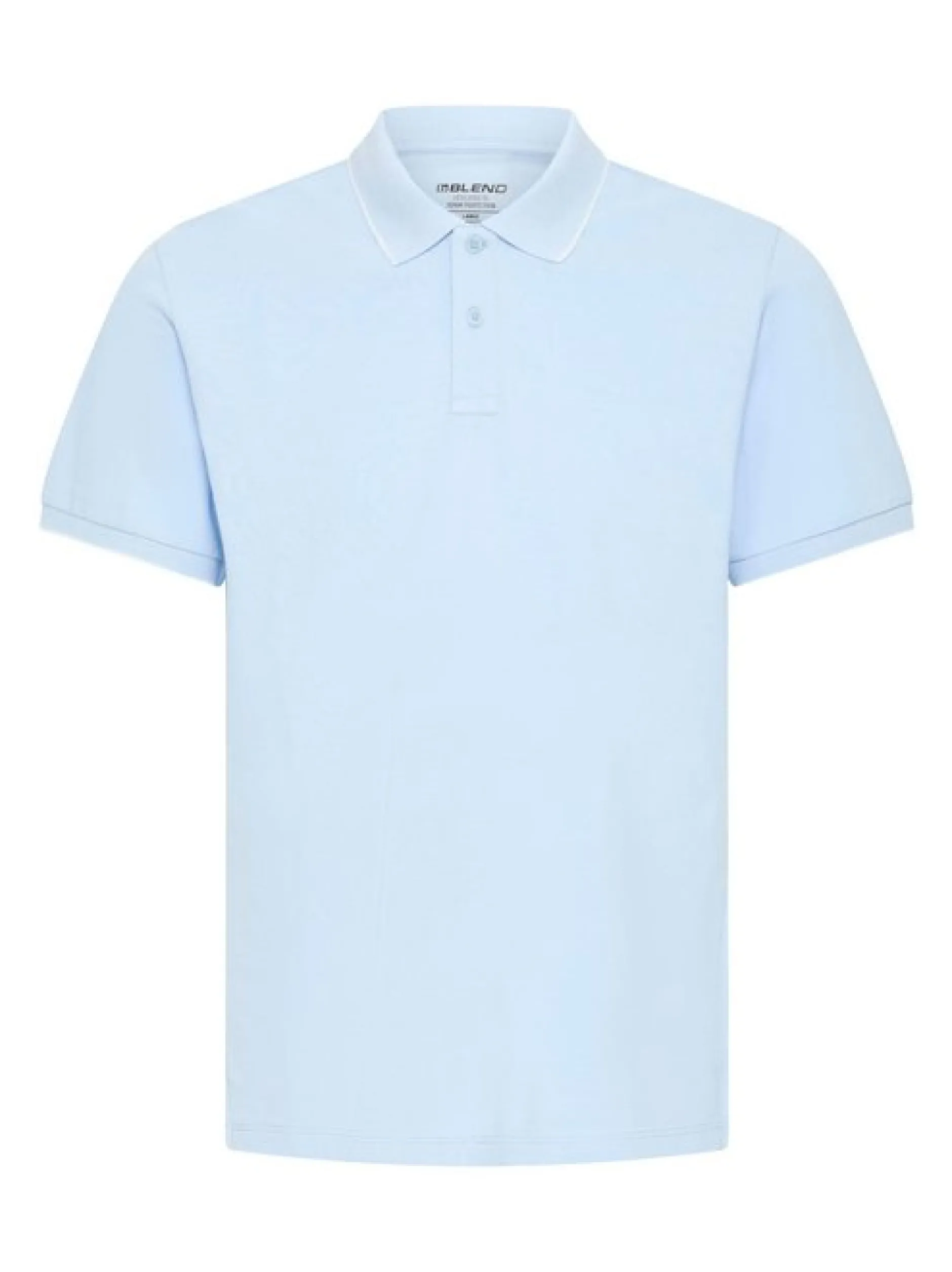 BLEND Herren Poloshirt - BHEdin in hellblau