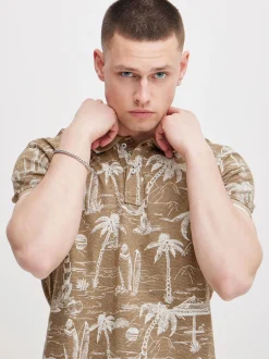 BLEND Herren Poloshirt - BHPolo in beige