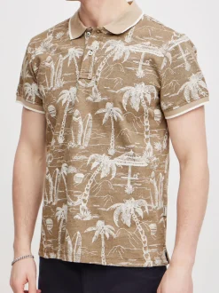 BLEND Herren Poloshirt - BHPolo in beige