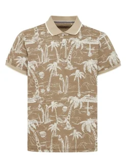 BLEND Herren Poloshirt - BHPolo in beige