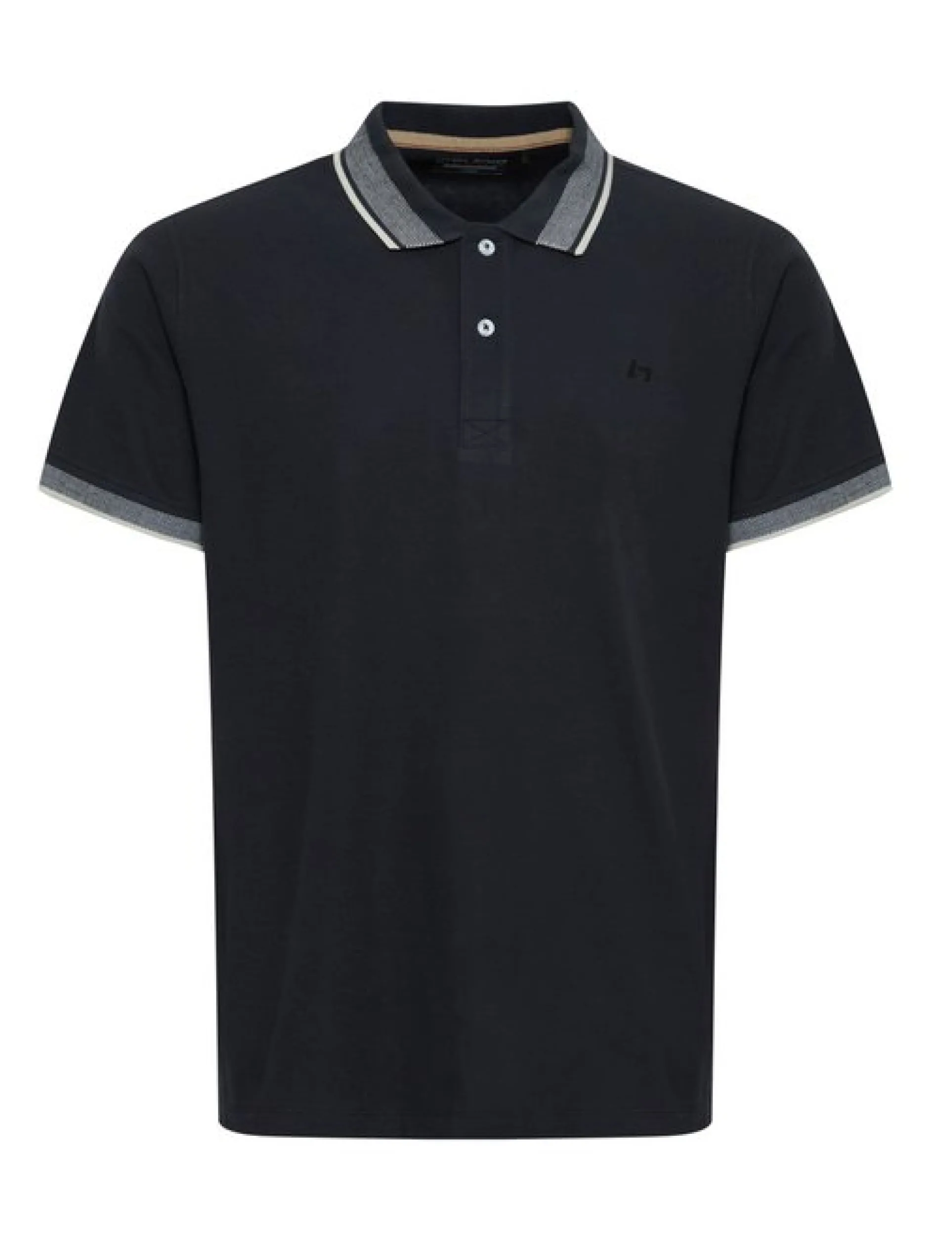 BLEND Herren Poloshirt - BHPolo in schwarz