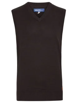 BLEND Herren Pullunder - BHLarsson in schwarz