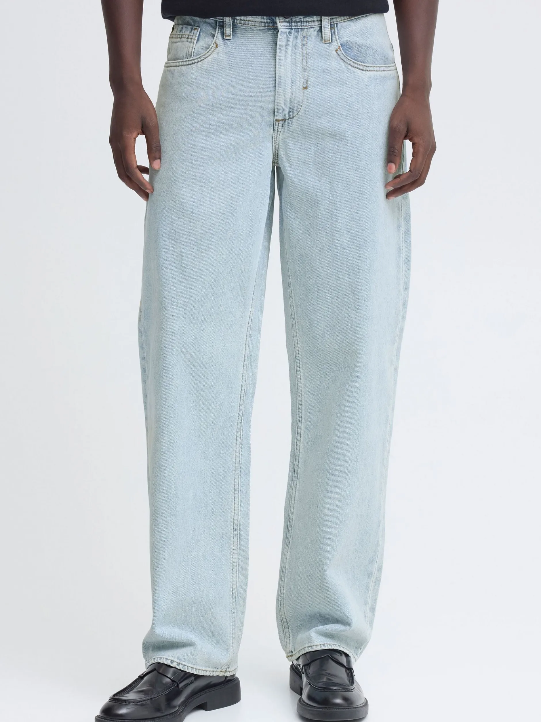 BLEND Herren Relax-fit-Jeans - BHFlake in light stone