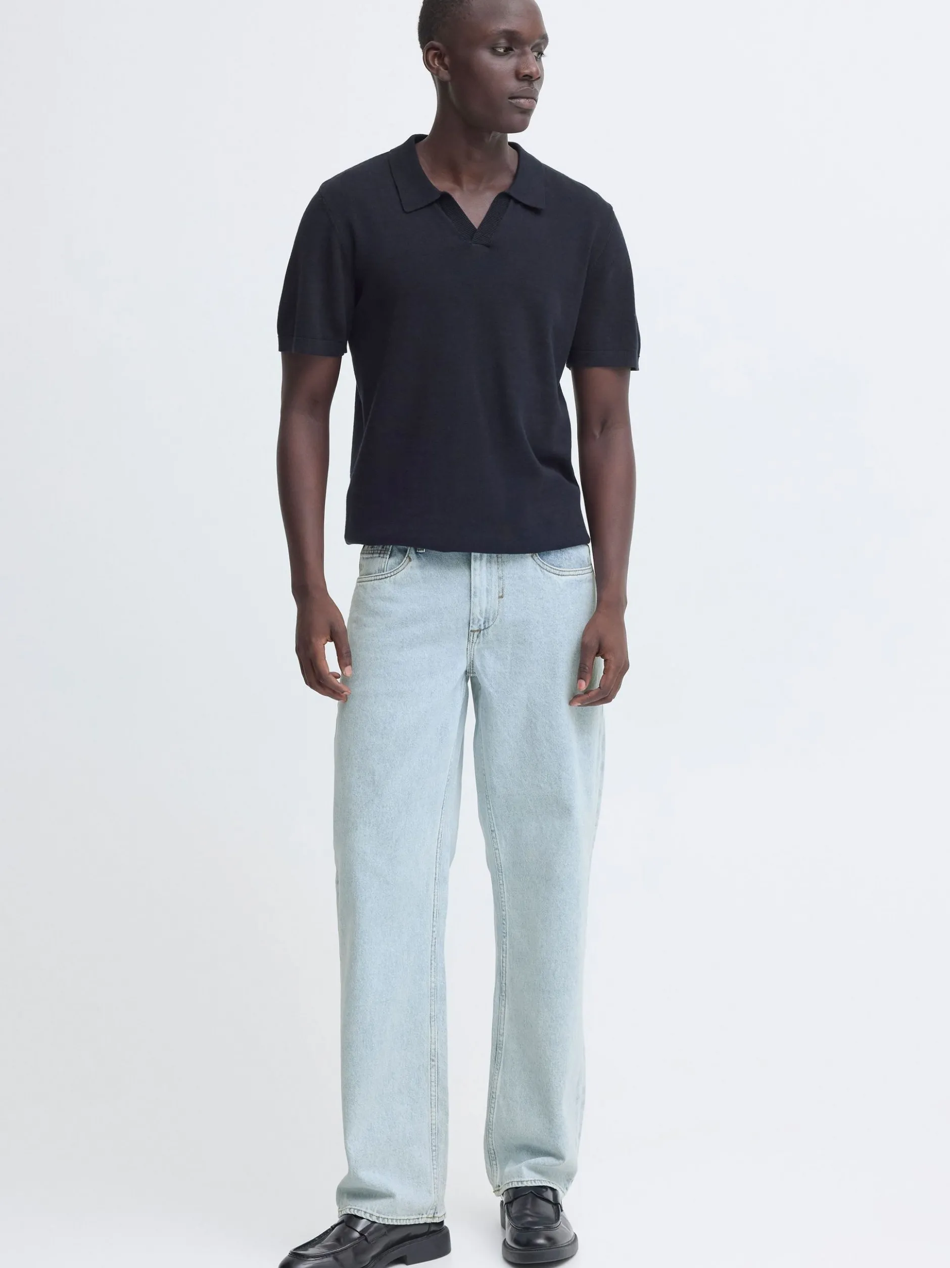 BLEND Herren Relax-fit-Jeans - BHFlake in light stone