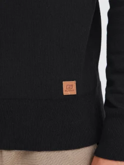 BLEND Herren Rollkragenpullover - BHFibes in schwarz