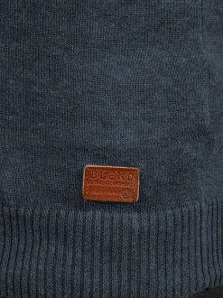 BLEND Herren Rollkragenpullover - BHLatif in marine