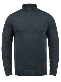 BLEND Herren Rollkragenpullover - BHLatif in marine
