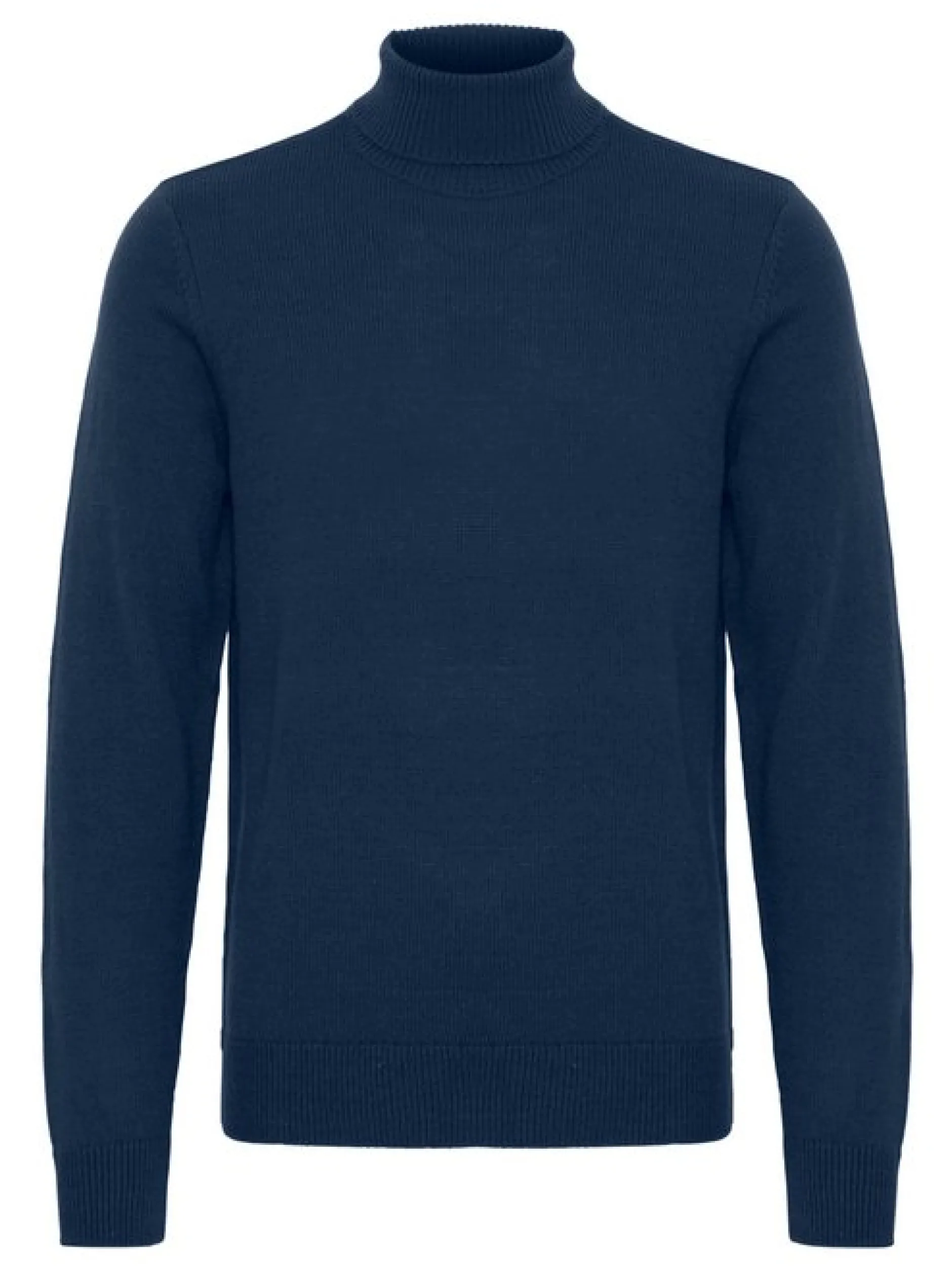 BLEND Herren Rollkragenpullover - BHPullover in blau