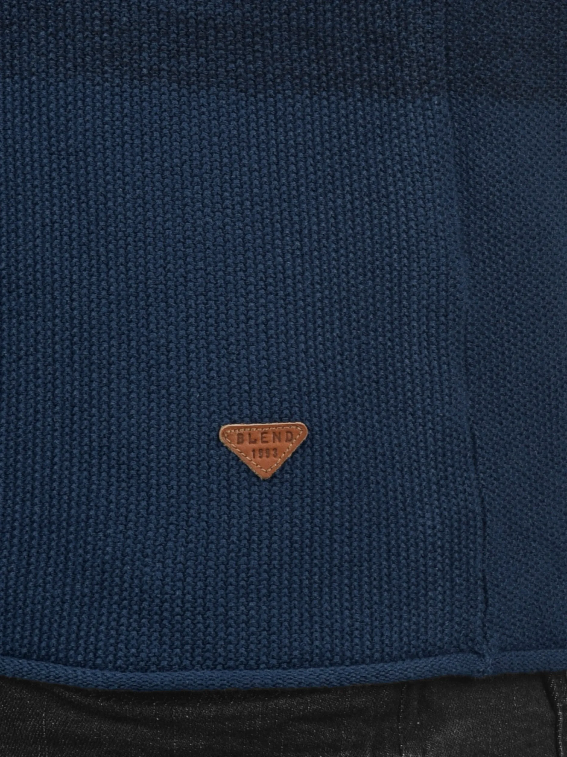 BLEND Herren Rundhalspullover - BHBenno in blau