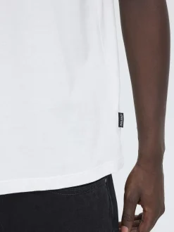 BLEND Herren Rundhalsshirt - BHEbo in weiß