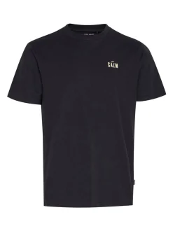 BLEND Herren Rundhalsshirt - BHJoel in schwarz