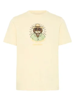 BLEND Herren Rundhalsshirt - BHKarsten in sand