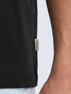 BLEND Herren Rundhalsshirt - BHKean in schwarz
