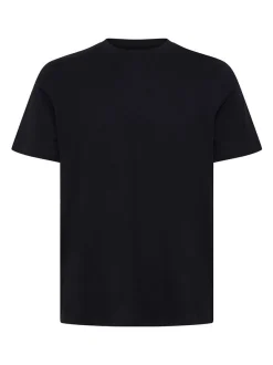 BLEND Herren Rundhalsshirt - BHKurtis Backprint in schwarz