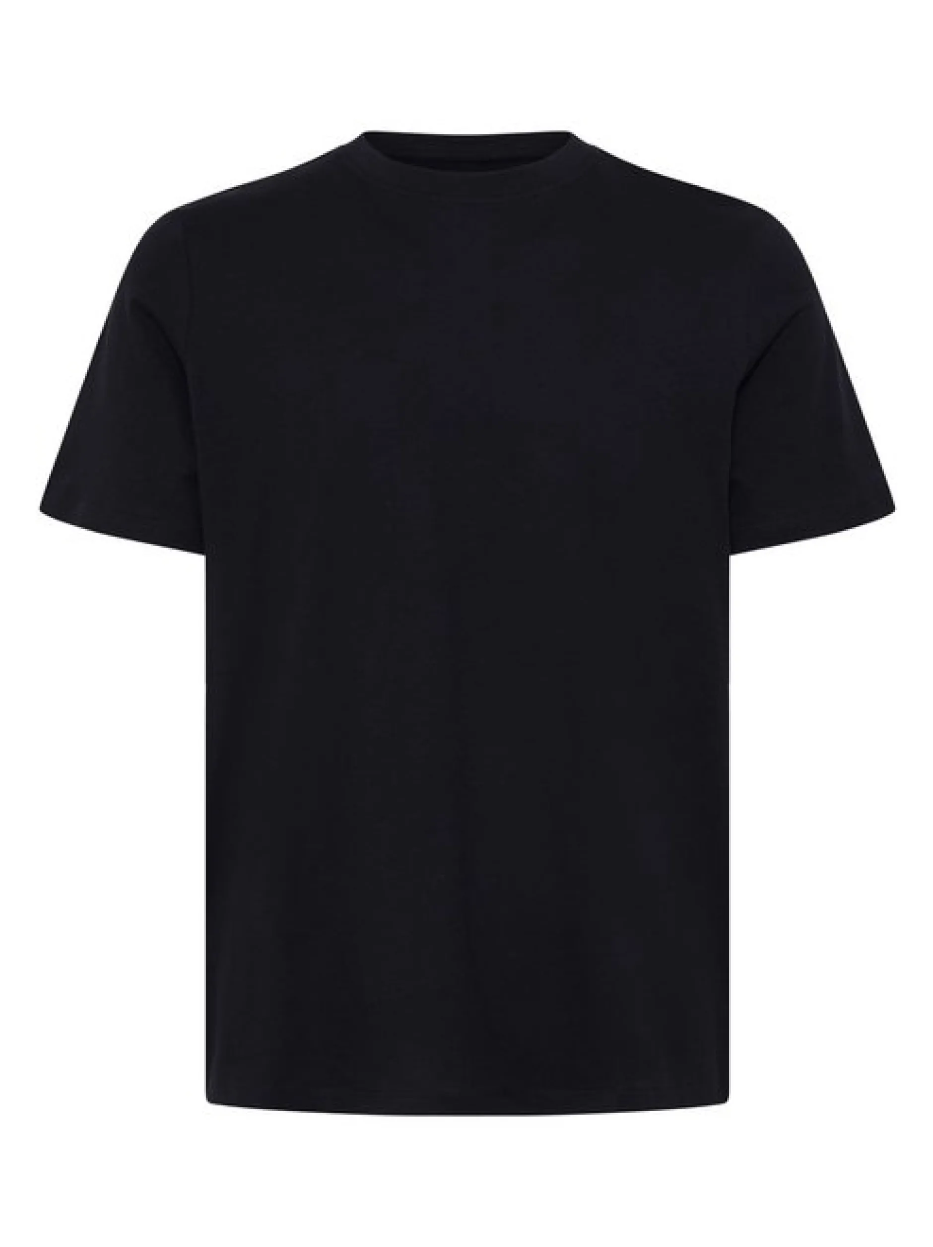 BLEND Herren Rundhalsshirt - BHKurtis Backprint in schwarz