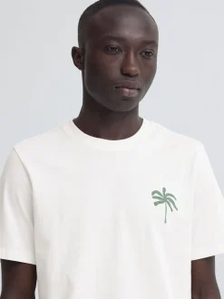 BLEND Herren Rundhalsshirt - BHSun in weiß