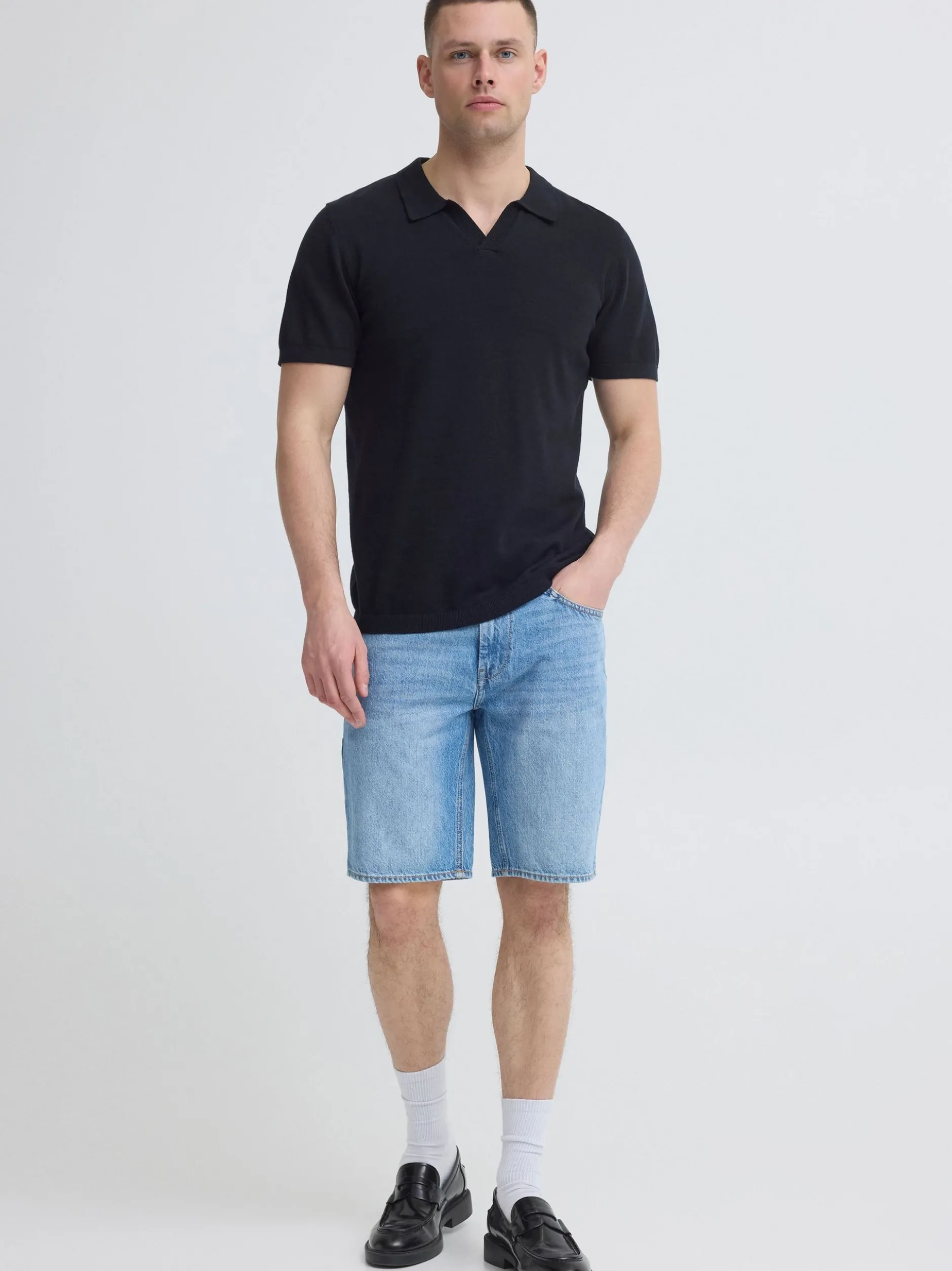 BLEND Herren Shorts - BHTwister in medium stone