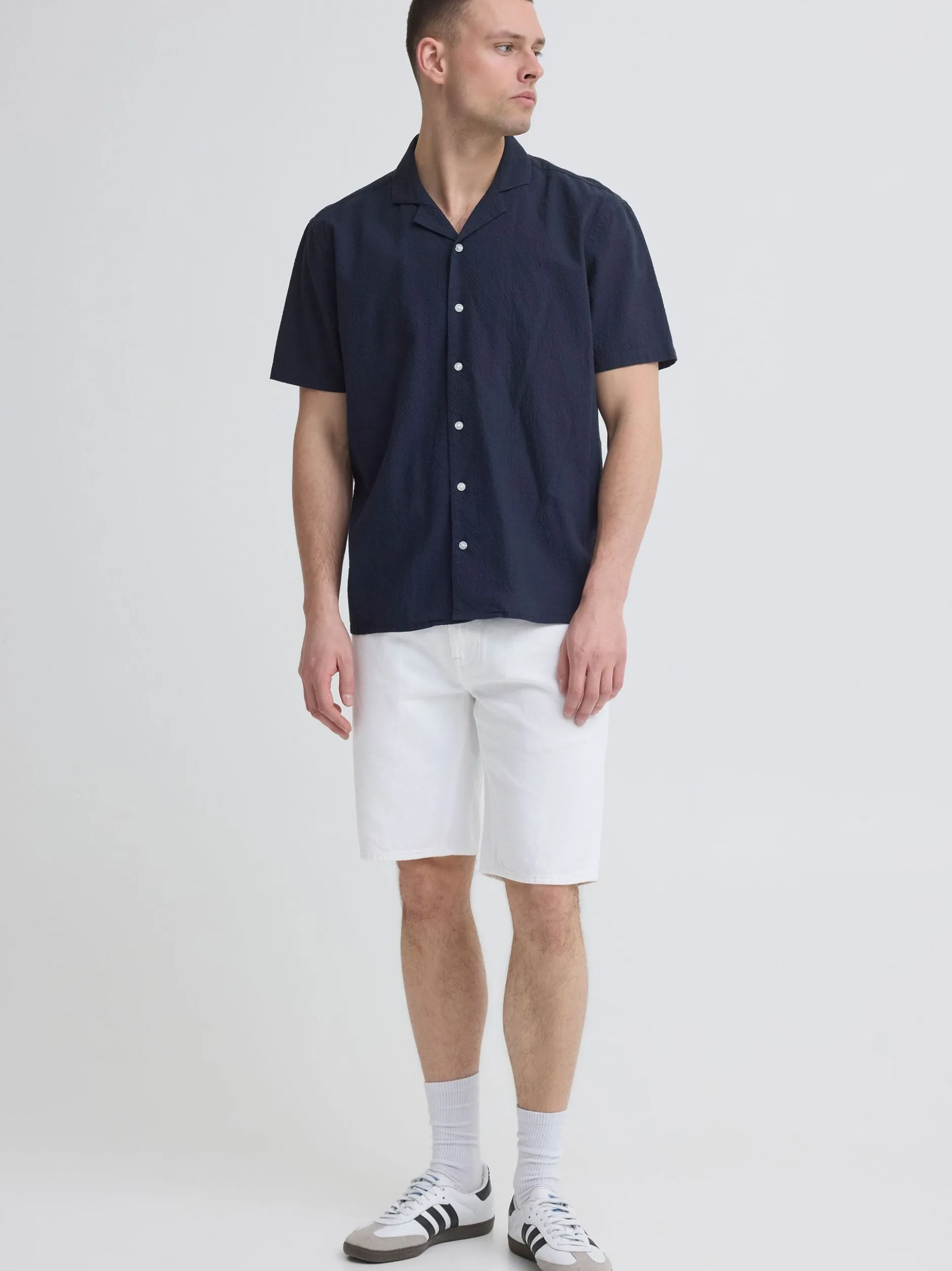 BLEND Herren Shorts - BHTwister in weiß