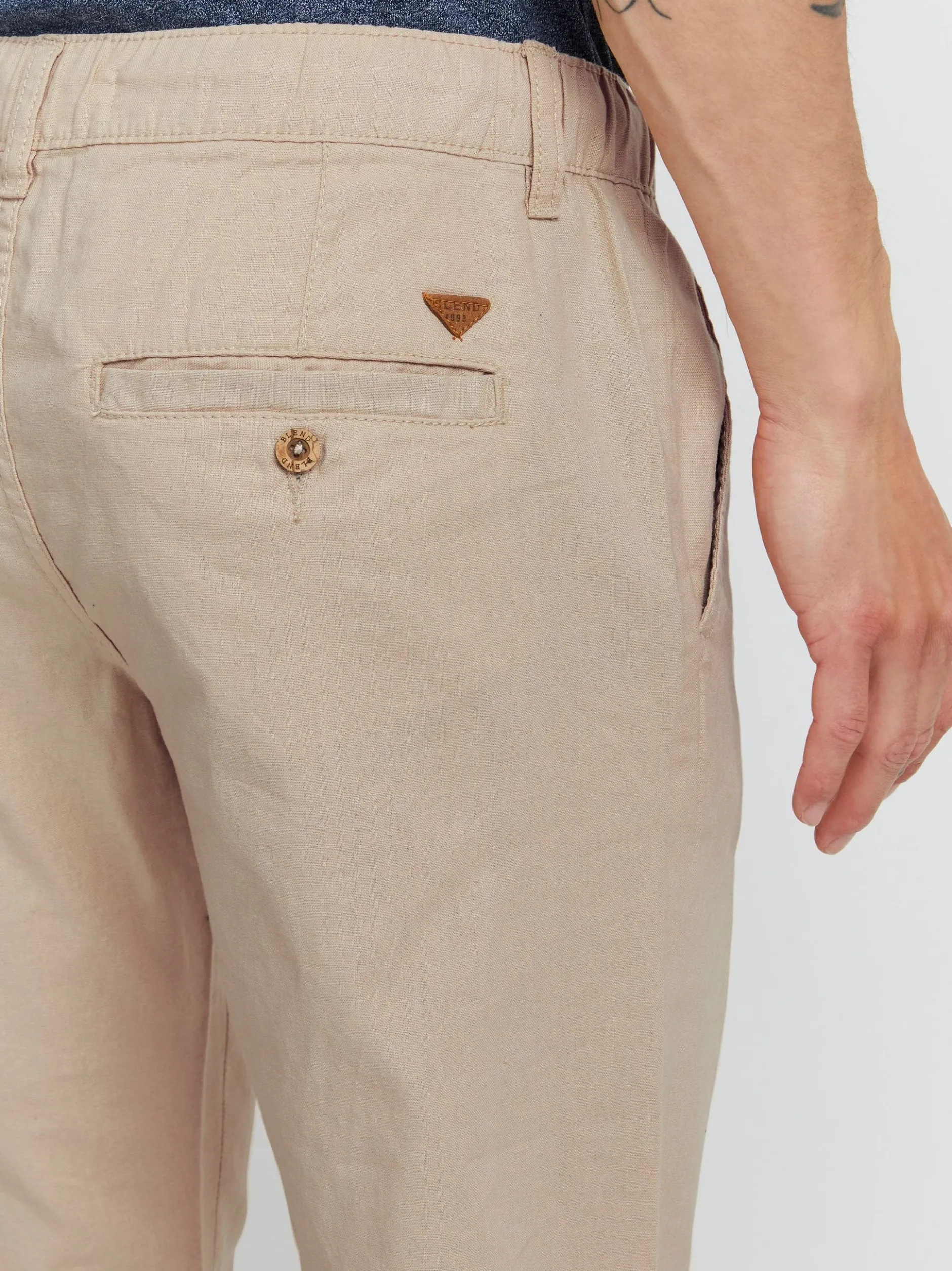 BLEND Herren Stoffhose - BHLennik in beige