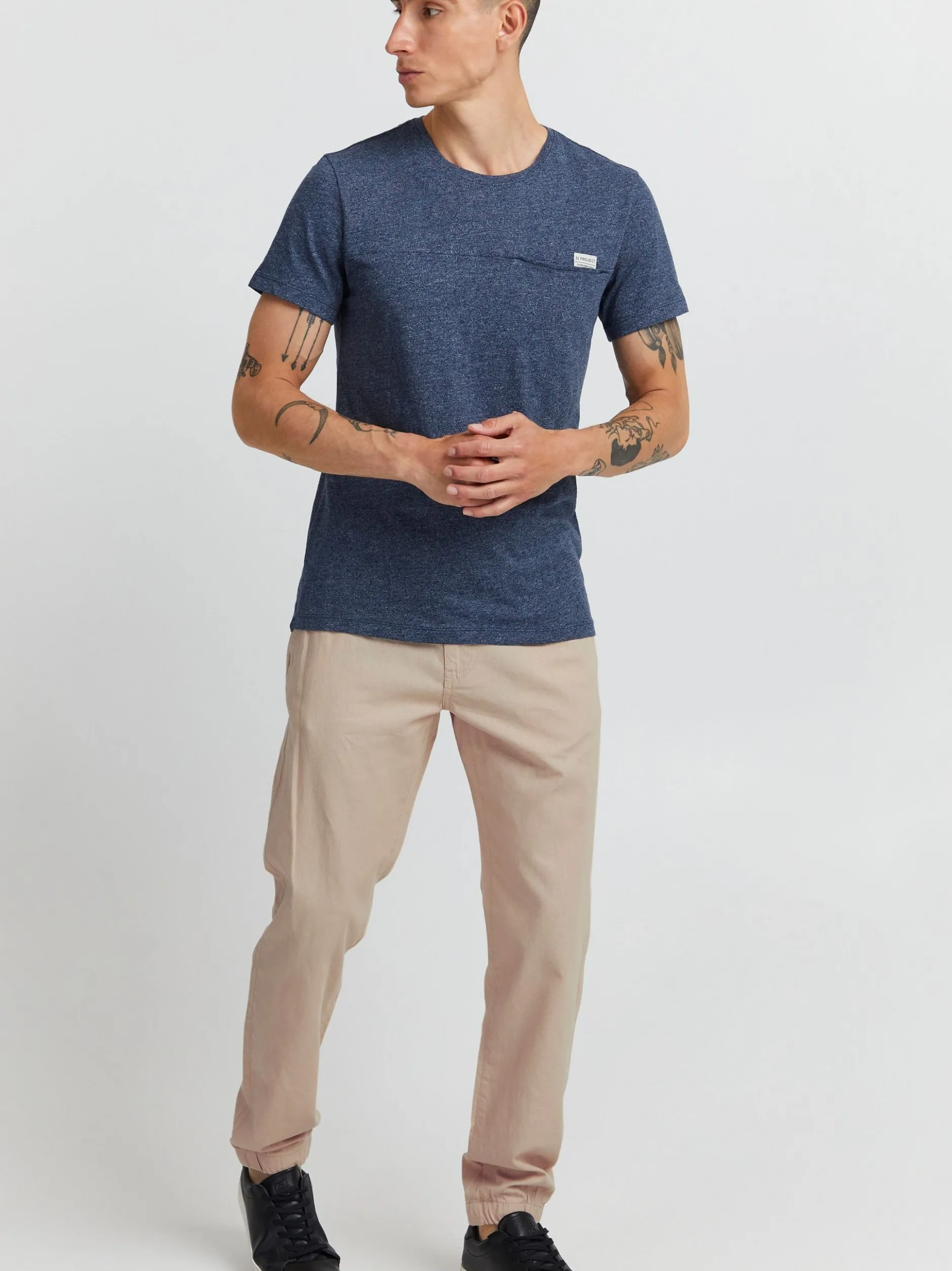 BLEND Herren Stoffhose - BHLennik in beige