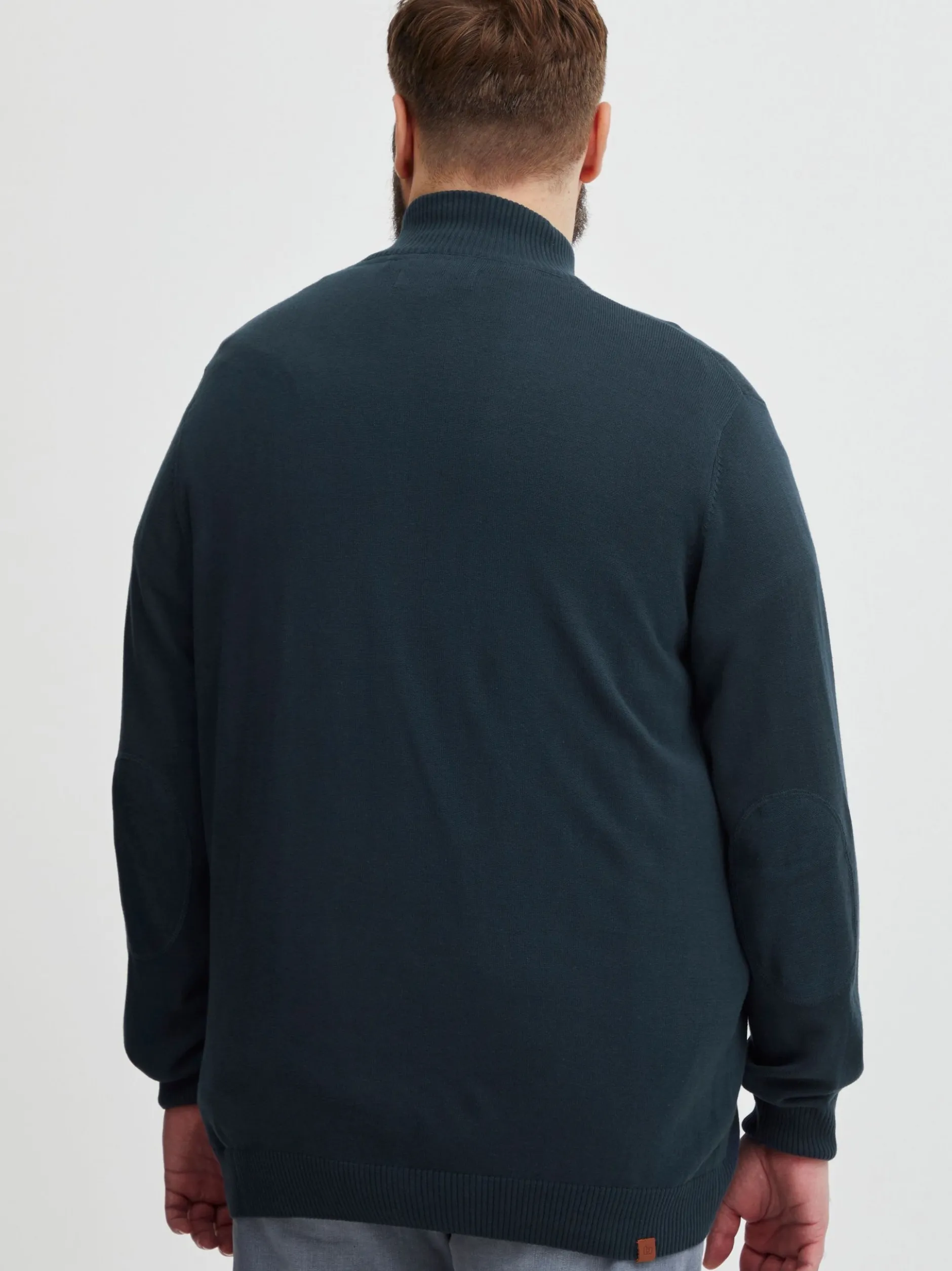 BLEND Herren Strickjacke - BHNorman Big & Tall in blau