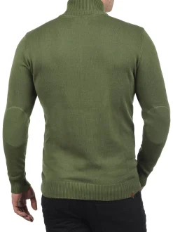BLEND Herren Strickjacke - BHNorman in oliv