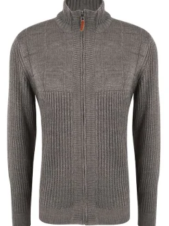 BLEND Herren Strickjacke - BHOteros in grau