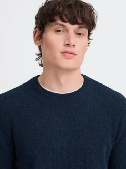 BLEND Herren Strickpullover - BHBranko in indigo