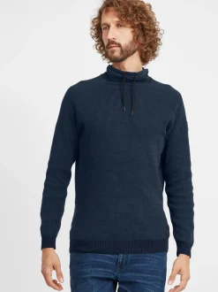 BLEND Herren Strickpullover - BHComulco in blau