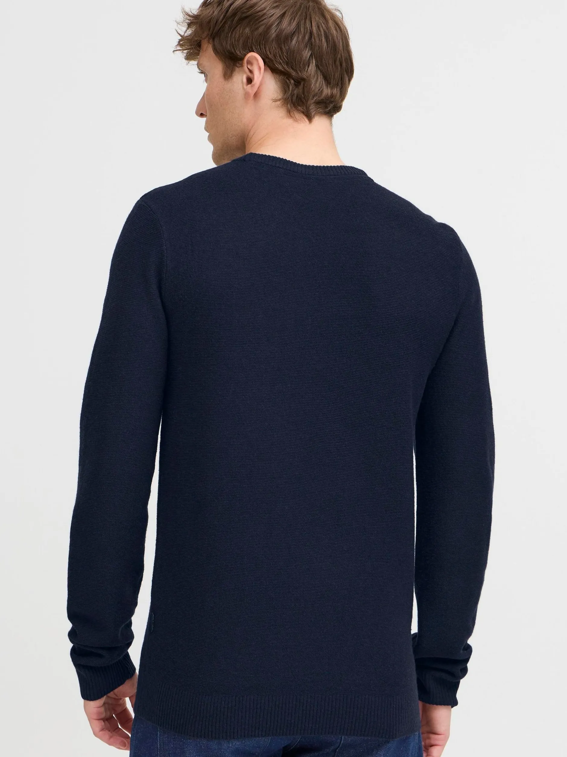 BLEND Herren Strickpullover - BHDana in blau