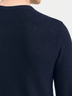 BLEND Herren Strickpullover - BHDana in blau