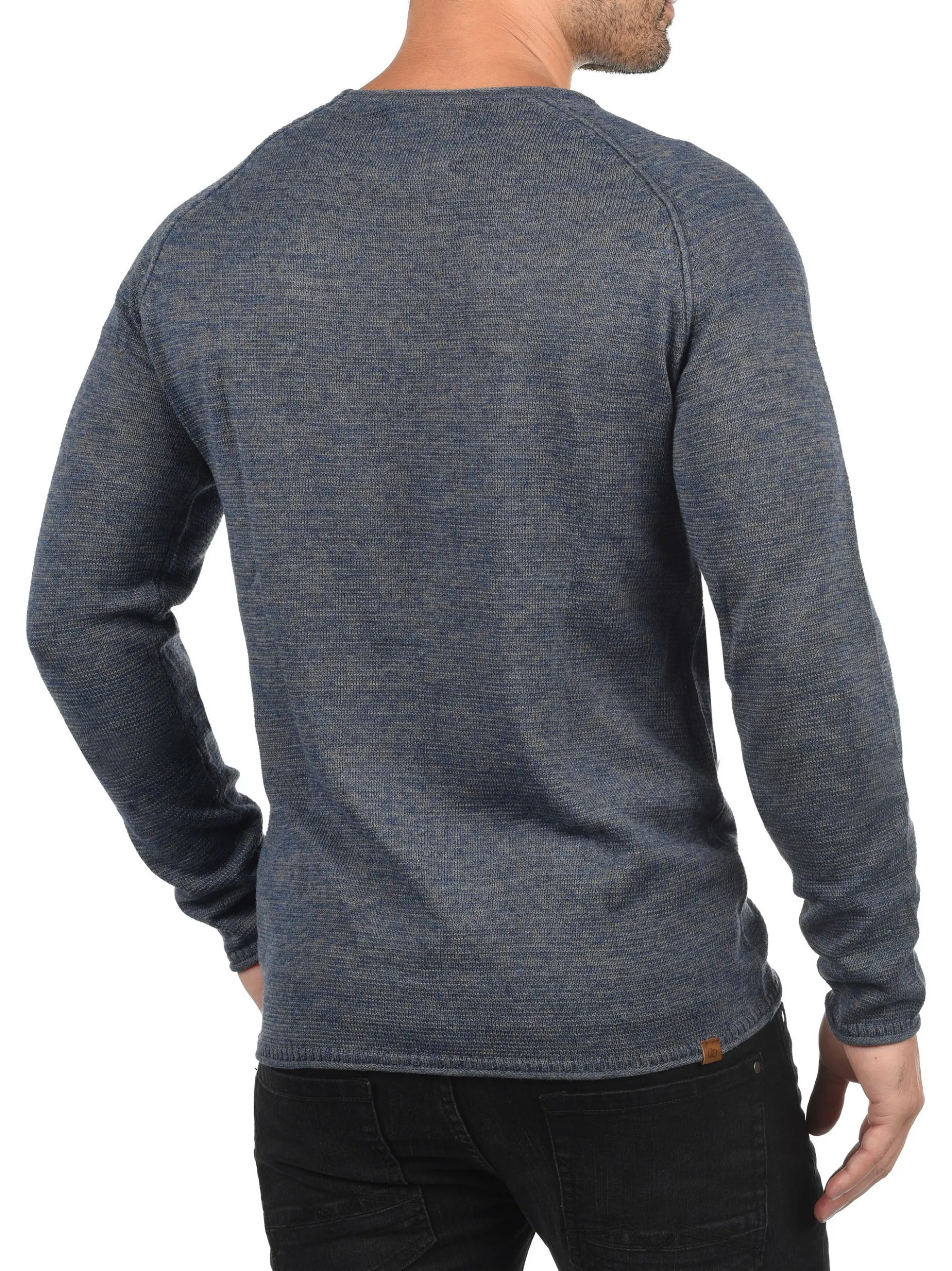BLEND Herren Strickpullover - BHDan in blau