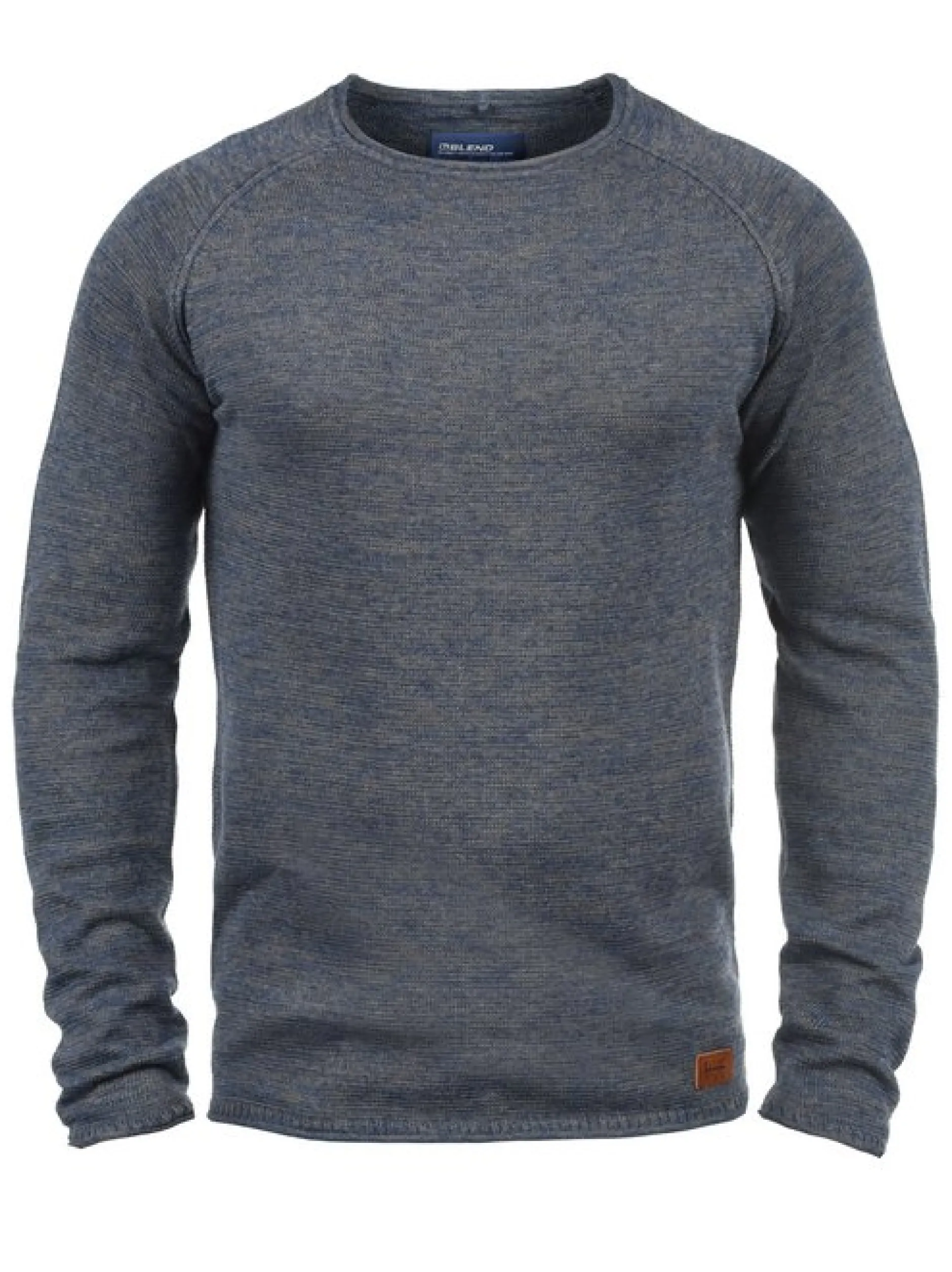 BLEND Herren Strickpullover - BHDan in blau