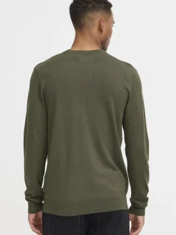 BLEND Herren Strickpullover - BHDan in grün