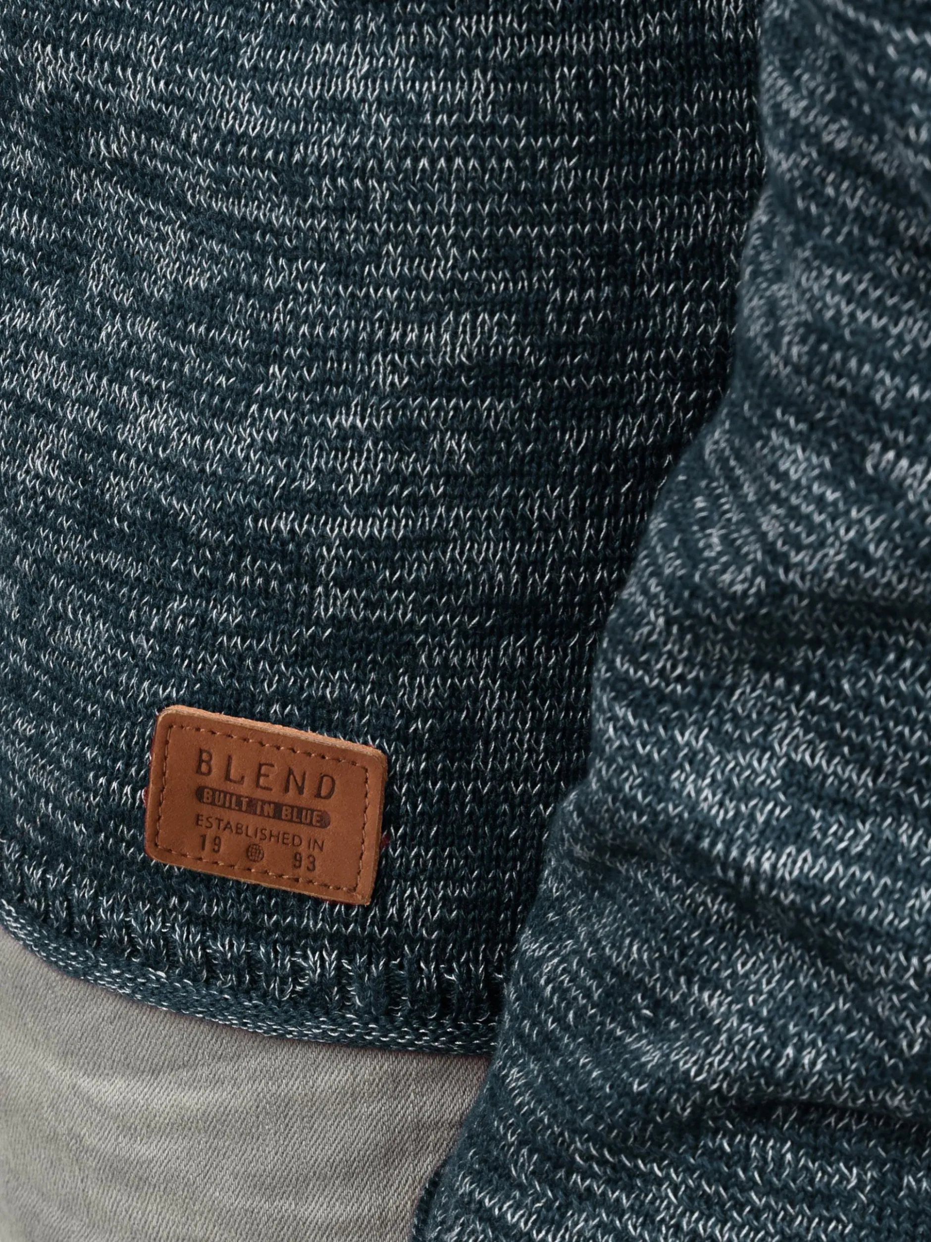 BLEND Herren Strickpullover - BHDan in marine