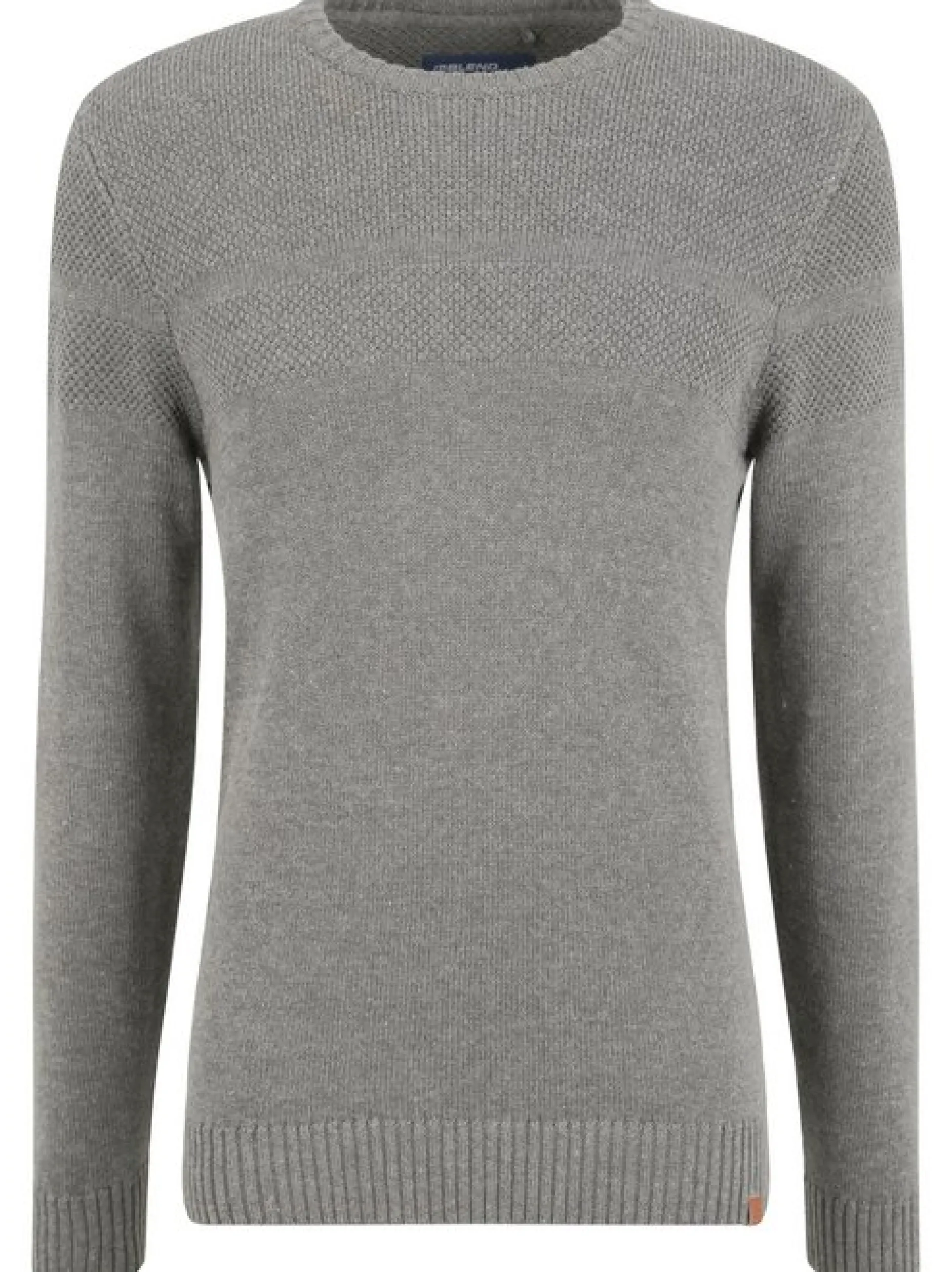 BLEND Herren Strickpullover - BHGastamo in grau