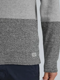 BLEND Herren Strickpullover - BHHans in schwarz