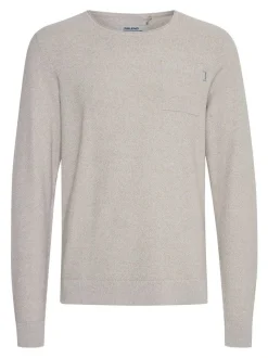 BLEND Herren Strickpullover - bhpullover in beige