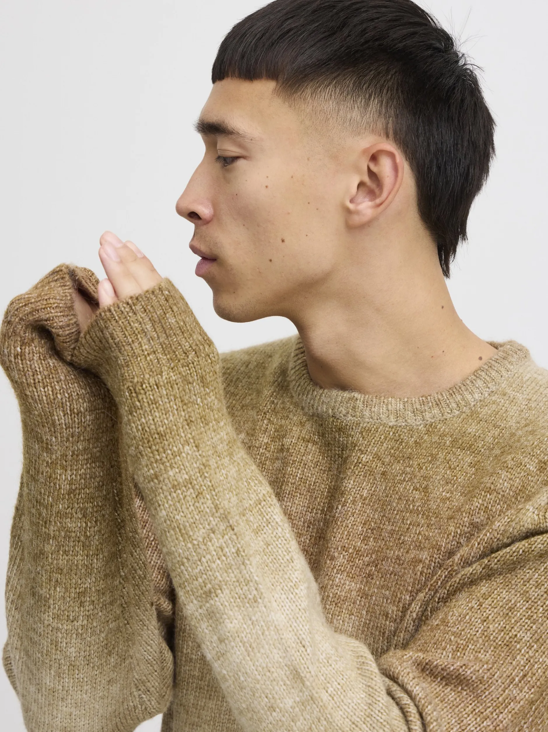 BLEND Herren Strickpullover - BHPullover in braun