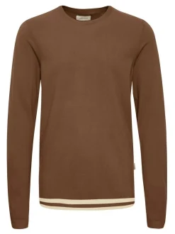 BLEND Herren Strickpullover - BHPullover in braun