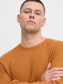 BLEND Herren Strickpullover - BHPullover in braun