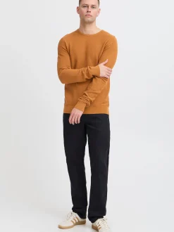 BLEND Herren Strickpullover - BHPullover in braun