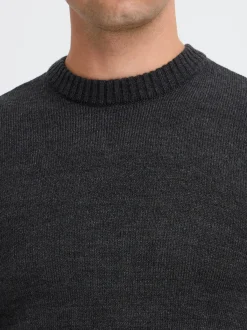 BLEND Herren Strickpullover - BHRyke in schwarz