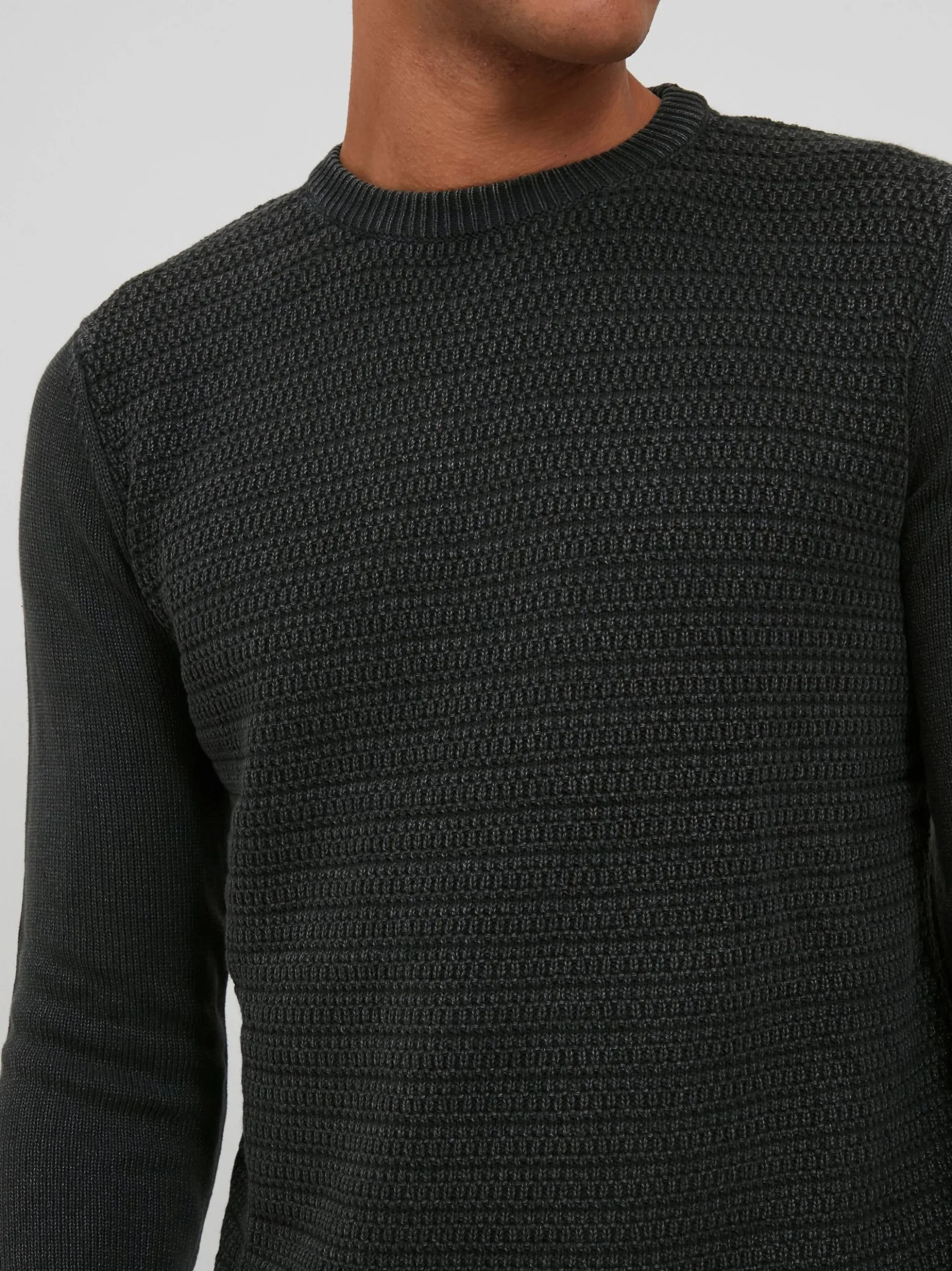 BLEND Herren Strickpullover - BHTaavi in grau