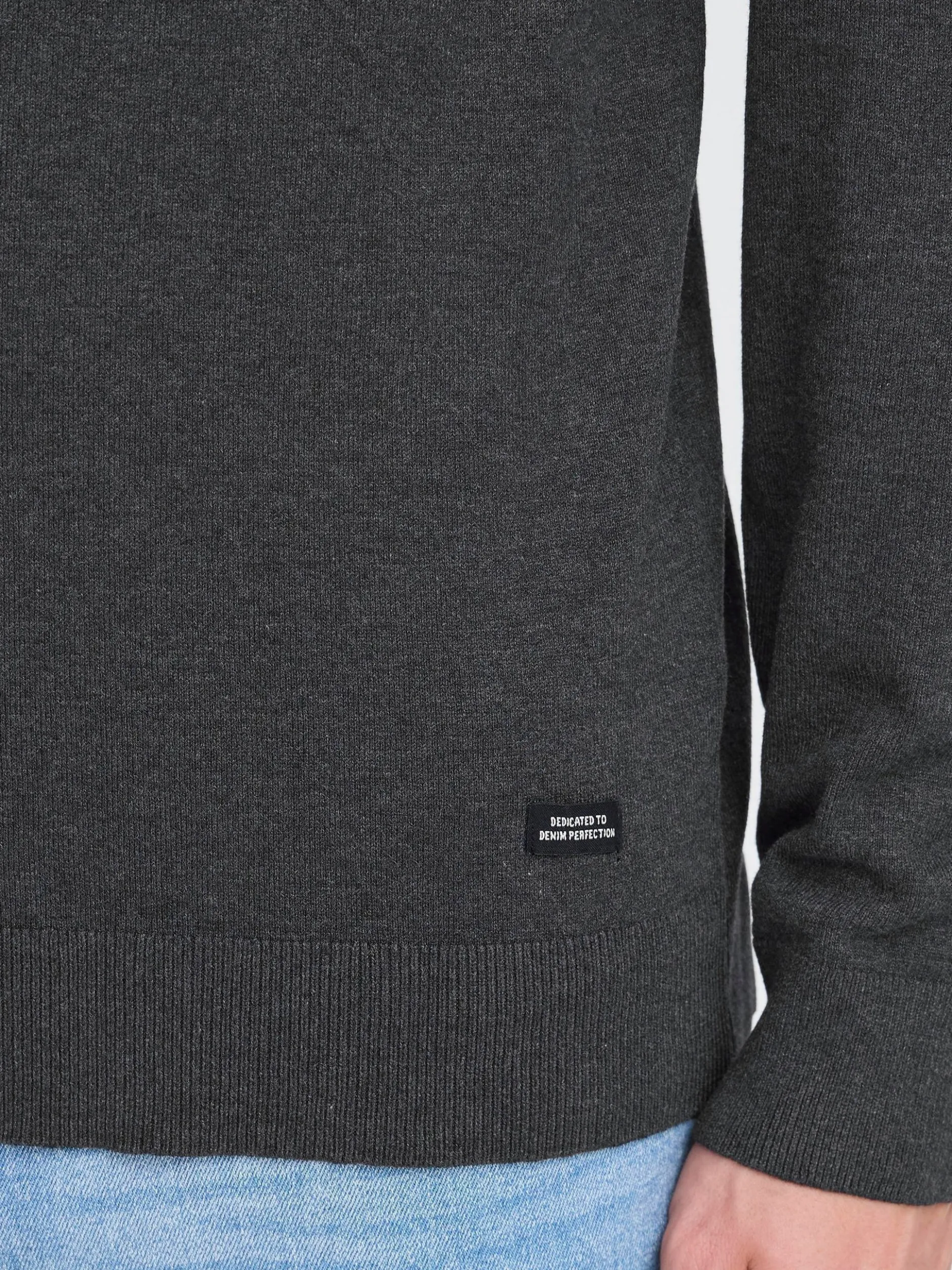 BLEND Herren Strickpullover - BHWeba in anthrazit