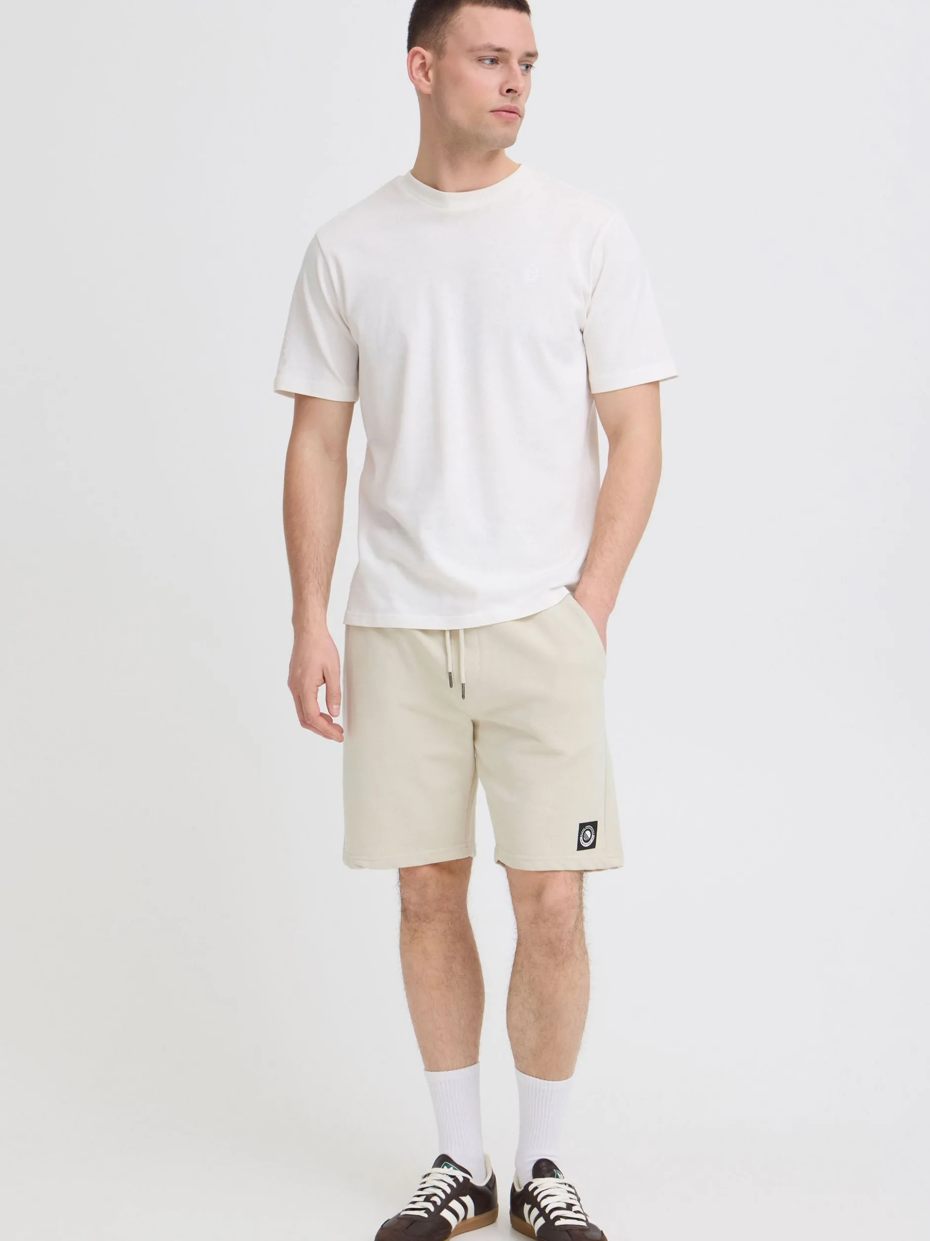 BLEND Herren Sweatshorts - BHJunis in beige